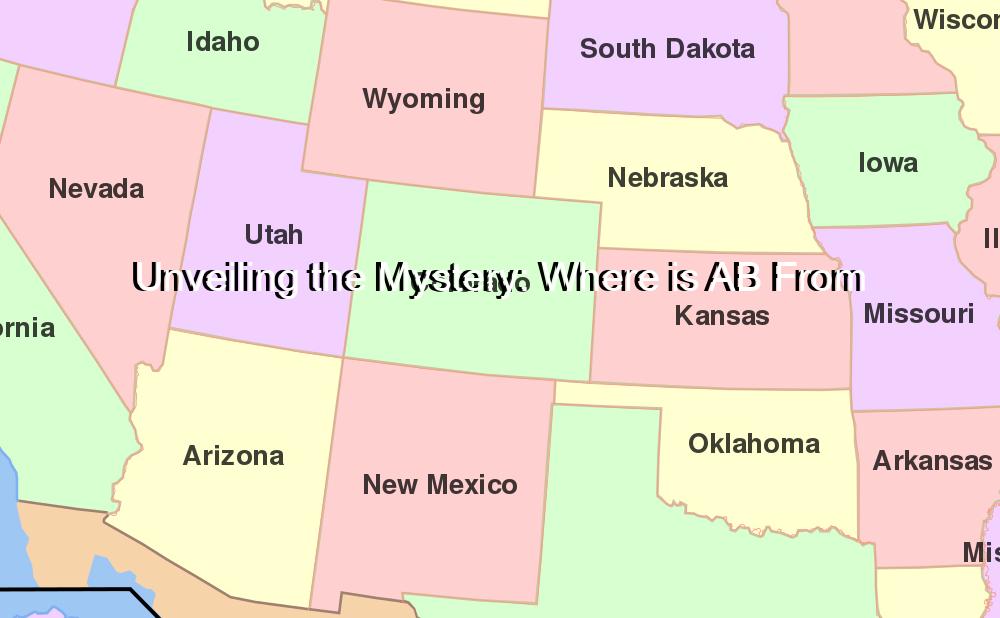 Unveiling the Mystery: Where is AB From